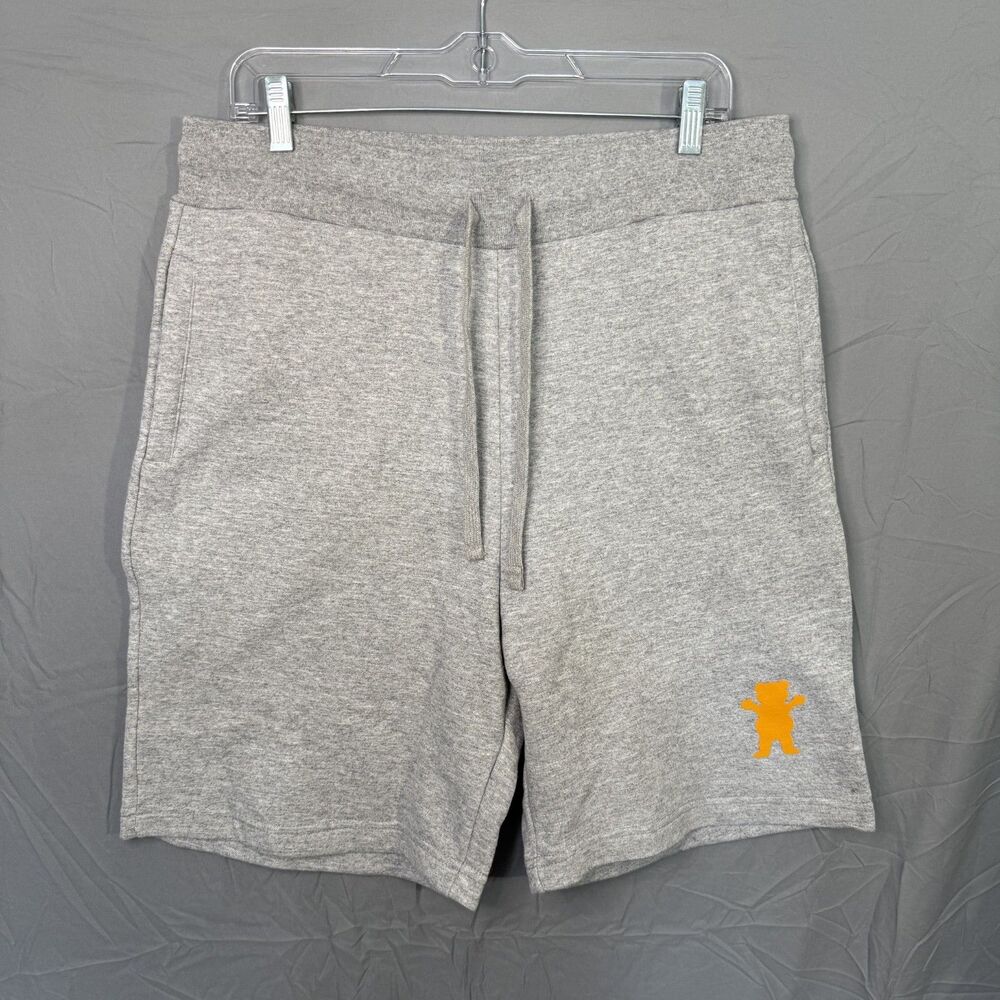 Grizzly Griptape Mini Bear Shorts Skateboard Skate Shorts 100% Cotton Large